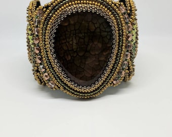 Agate Cuff Bracelet