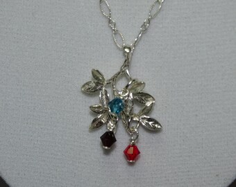 Sterling Silver Branch Necklace