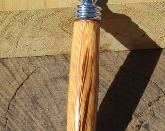 Marblewood wood toothpick holder keychain