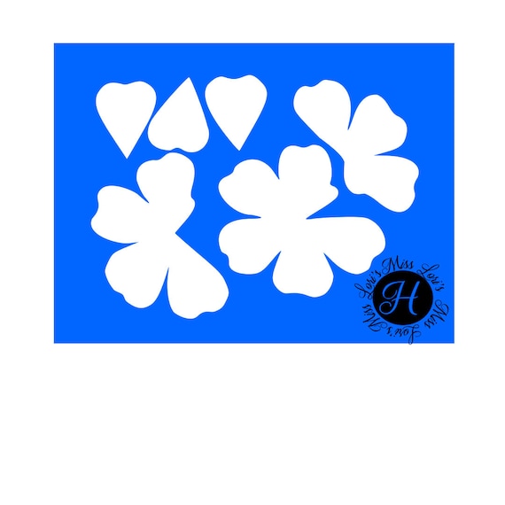 Free Free 276 Svg Rose Cricut Flower Template SVG PNG EPS DXF File