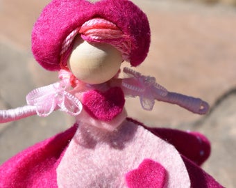 Valentine Bendy Doll