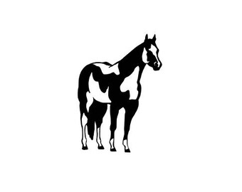 Paint Horse Decal | Horse Decal | Spotted Horse Decal | Equine Decal | Equestrian Decal