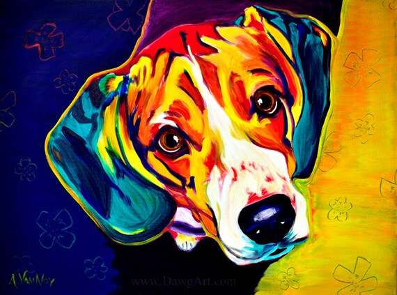 Beagle Pet Portrait DawgArt Dog Art Beagle Art Art Beagle Pet Portrait DawgArt Dog Art Beagle Art Art