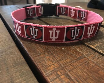 1" University of Indiana Hoosiers Collar
