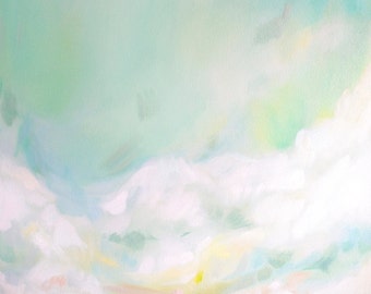 Large Fine Art Canvas Print - Fine A Sunnier Place