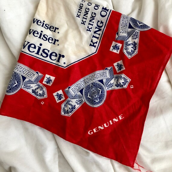 Vintage Budweiser Bandana
