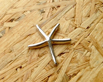 Vintage Sterling SIlver Star Fish Pendant