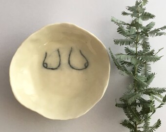 Hand built Porcelain tea cup