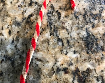 Vintage Looking Pipe Cleaner Candy Canes