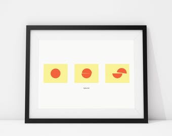 Splitsville - Archival Quality Giclee print A4/A3
