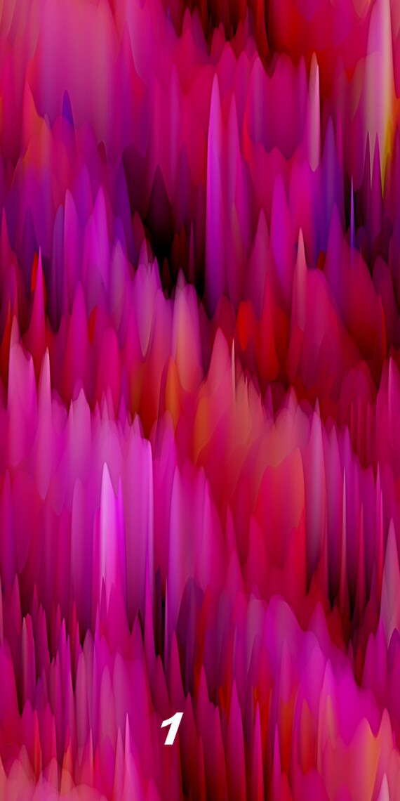 Artisan Handmade Pink Purple Fushia Velvet Upholstery Fabric Shimmer One of Kind