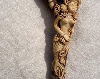 Ocean goddess wand Mermaid wand