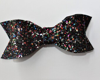 Glitter Bow Hair clip