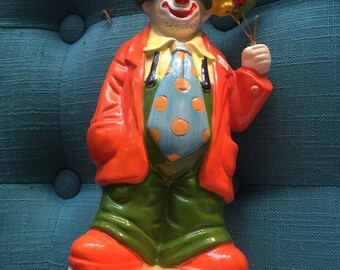 Vintage Enesco Clown Music Box