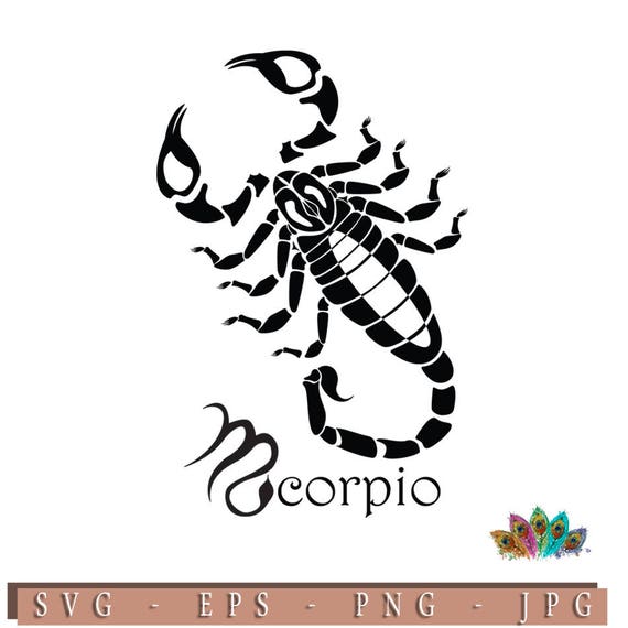 Download Zodiac Sign Scorpio Astrology Horoscopes .SVG .EPS .PNG