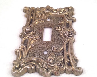 Wall Switch Cover Decorative Switch Plate Wall Plate Vintage Mid Century American Tack & HDWE