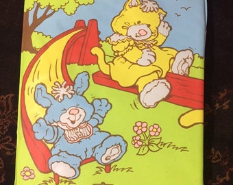 Vintage 1987 Fisher Price Puffalump Baby Book Bath Toy