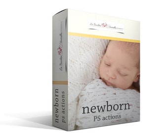 Newborn Photoshop Actions (in Spanish)