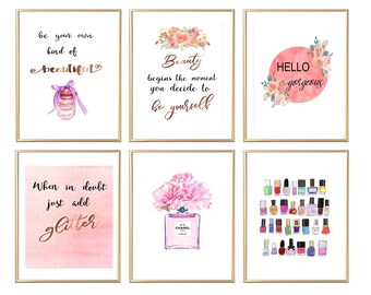 Set Of 9 Prints For Samantha - Custom Wall Art