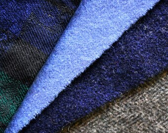 Wool Swatches - Stormy Seas
