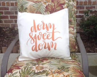 Decorative College/Dorm Pillow Cover
