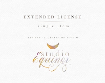 Extended License : StudioEquinox - Single item license