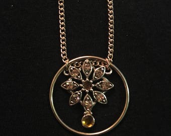 Amber and Ivy Necklace