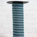 Ribbon trims ethnic pattern band Green White 1.3 cm wide