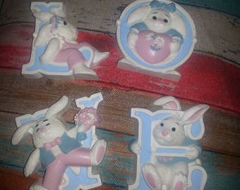 vintage home interior plaques