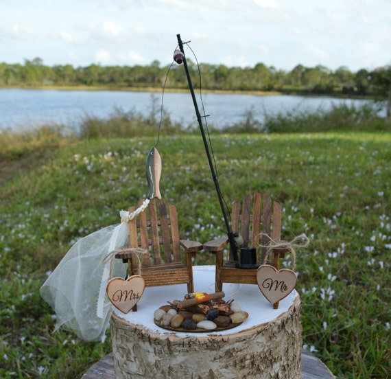 Gone Fishing Cake Topper Gone Fishing Cake Topper