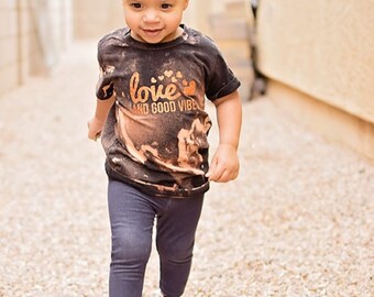 Black Love and Good Vibes Tee