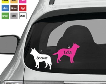 Australian Cattle Dog Decal
