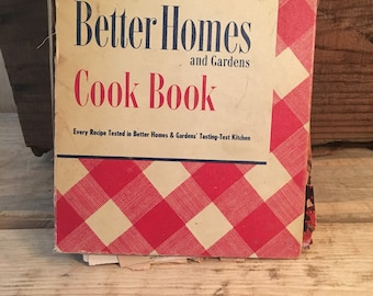 Vintage Cookbook, 1947 Better Homes and Gardens Cookbook