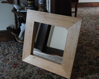 Handmade Recycled Timber Mirror Frame #1