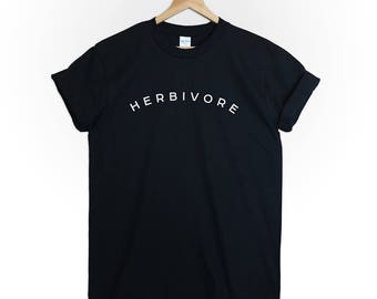 HERBIVORE tshirt shirt tee top vegan vegeterian graphic tumblr vegan vibes funny