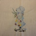 2 vintage holly Hobbie quilt blocks
