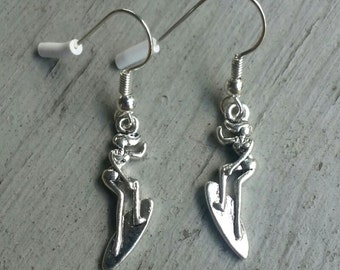 1980s-90s Designer SURFER GIRL Earrings