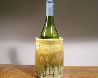 Wheel Thrown , Stoneware Wine Chiller , Pottery Wine Chiller , Wine Chillers , Asparagus Keeper , Jon Whitney Pottery