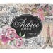 Paris Baby Blanket Girl Vintage Shabby Floral Custom Nursery Blanket Pink Swaddle Receiving Personalize Blanket Shower Gift Fleece Minky
