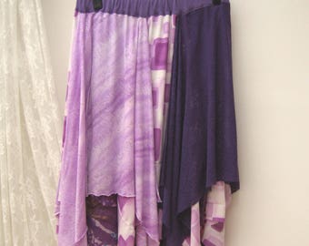 Festival maxi skirt, Boho upcycled skirt, gypsy skirt, folk skirt ,reworked maxi skirt, bohemian skirt, upcycled clothing