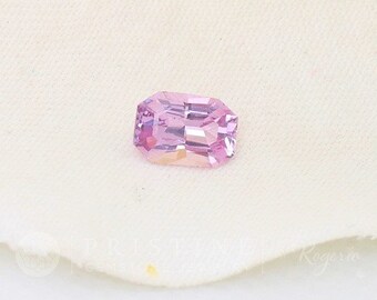 Radiant Cut Pink Sapphire Emerald Cut Wholesale September Birthstone