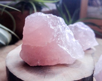 Rose Quartz "boulders" - Awesome Decorative Accent for your Terrarium or Fairy Garden - , Terrarium Supplies, Rocks and Minerals