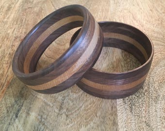 Wooden Bracelet - handmade Wooden Bangle