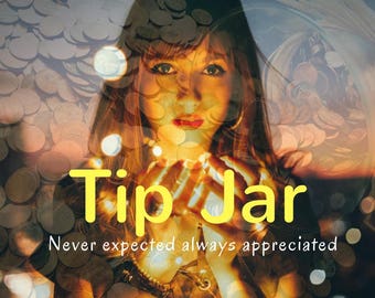 Tip Jar for Card Readings from WitchyReneeBradshaw