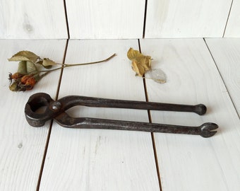 Pliers Rustic industrial decor Farriers tool Hand cutters Film theatre prop Puller Made in ussr Soviet vintage Soviet souvenir Antique tools