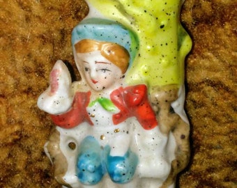 Sale-Vintage occupied Japan Figurine Vase