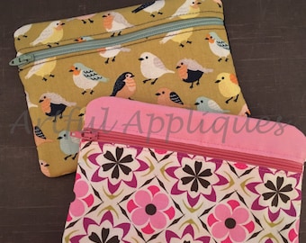 Medium Zipper Pouch Design