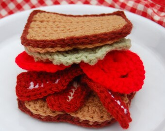 Bacon, Lettuce, Tomato on Wheat Toast