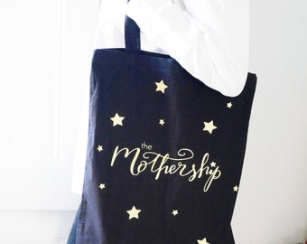 The Mothership Black Shopper Bag