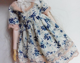 The Secret Garden - Flowers on Snow - ivory ver. - dress for pullip blythe azone momoko obitsu and similar dolls